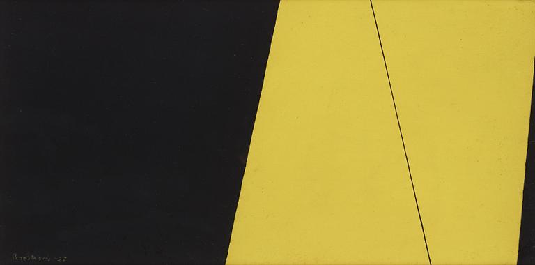 HARRY BOOSTRÖM, gouache on paper, signed and dated -54/55.