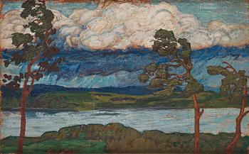 520. Helmer Osslund, "Nach dem Regen" (Regnnatt).