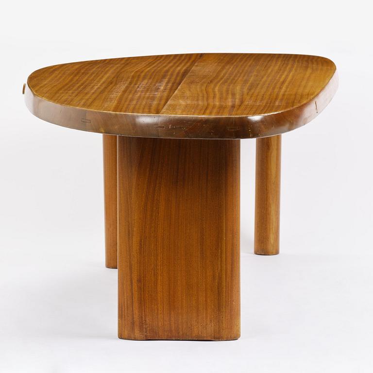 Charlotte Perriand, a "Forme Libre" table, executed by André Chetaille for Galerie Steph Simon, France, ca 1956.