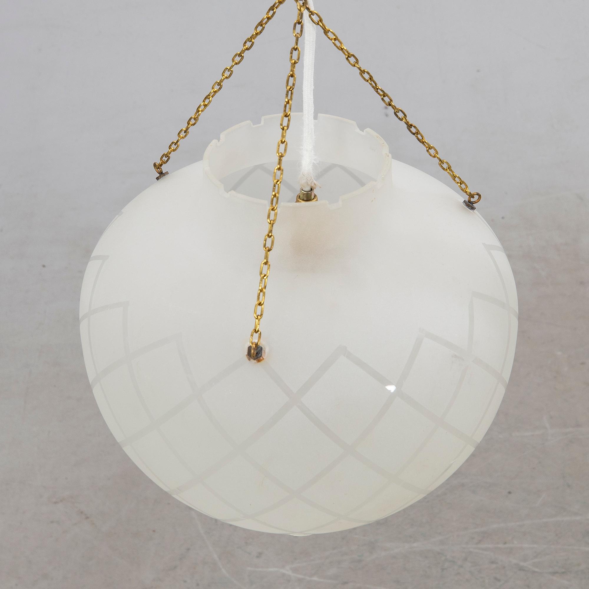 Taklampa, Swedish Modern, 1940-tal.