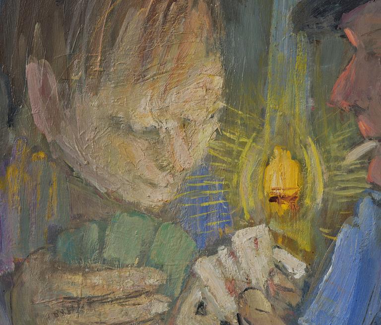 Ragnar Person, Card Players.