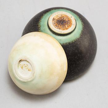 VASES AND BOWLS, ceramics, 1950s and later.