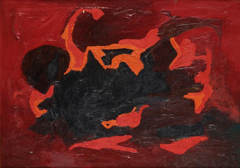 Siri Rathsman, oil on canvas, signed Siri Rathsman.