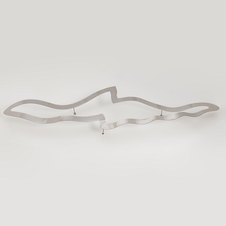 KARI HUHTAMO, steel, signed and dated 2004, numbered 1/3.