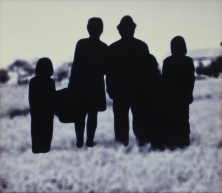 Maria Miesenberger, "Utan titel (Immigranterna)", 1993.