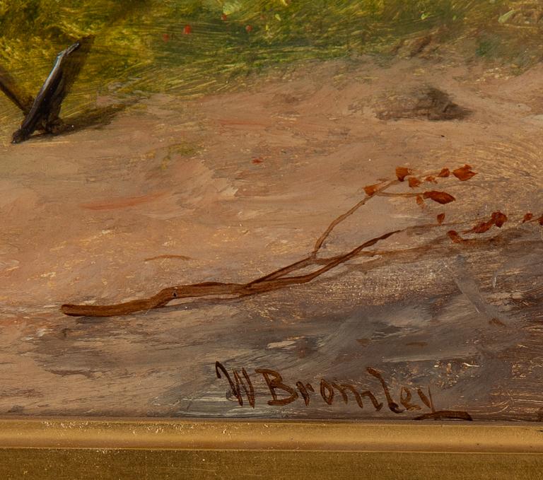 William III Bromley, attributed to, oil on canvas, signed.