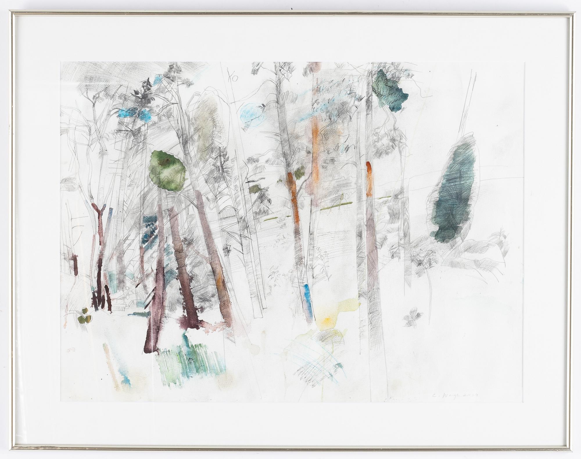 Carl Wargh, watercolour, signed and dated 2004.