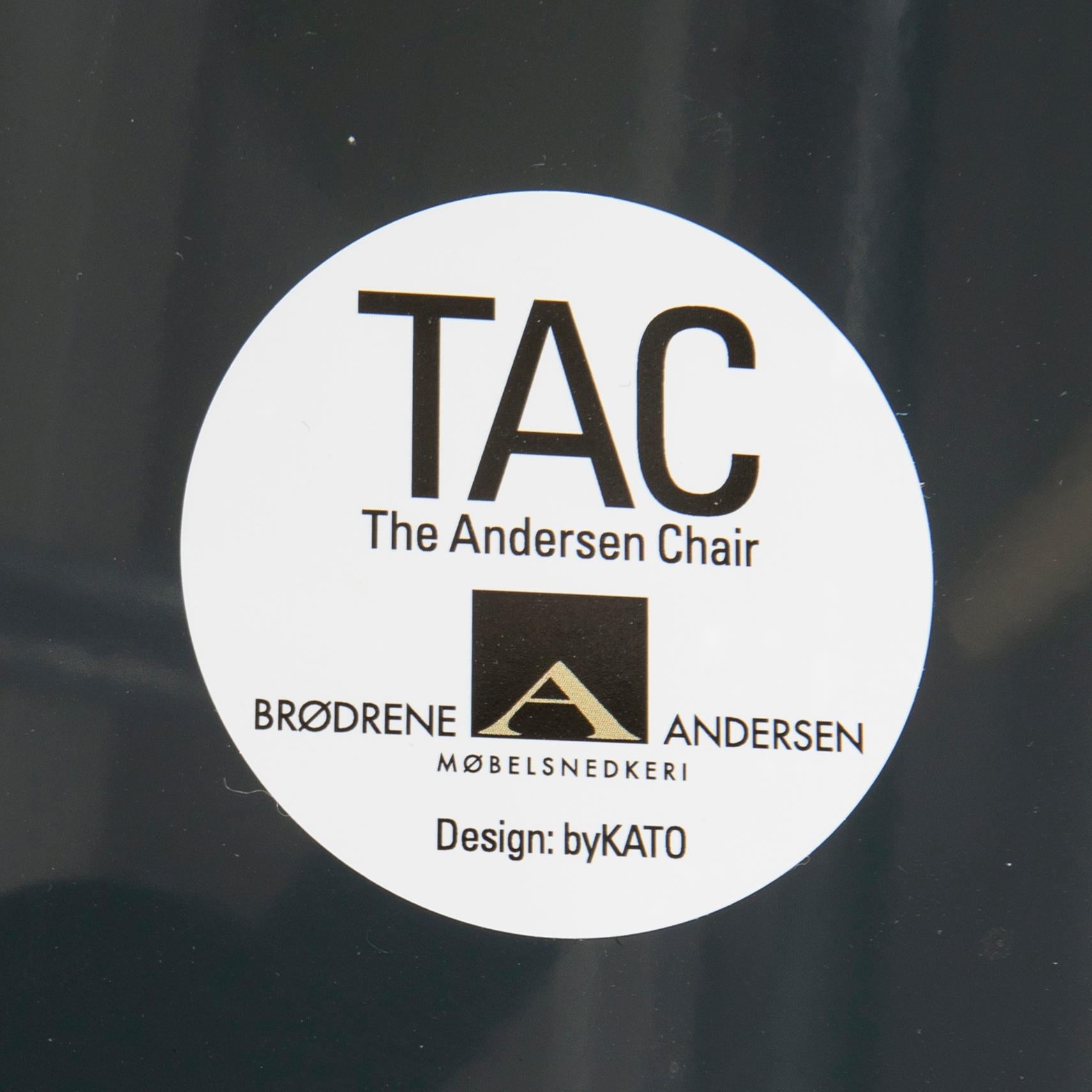 Stolar 6 st  "TAC", design av byKATO för Bröderna Andersen Möbelsnickeri Danmark samtida.