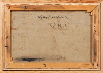 WIKING SVENSSON, olja på duk, monogramsignerad.