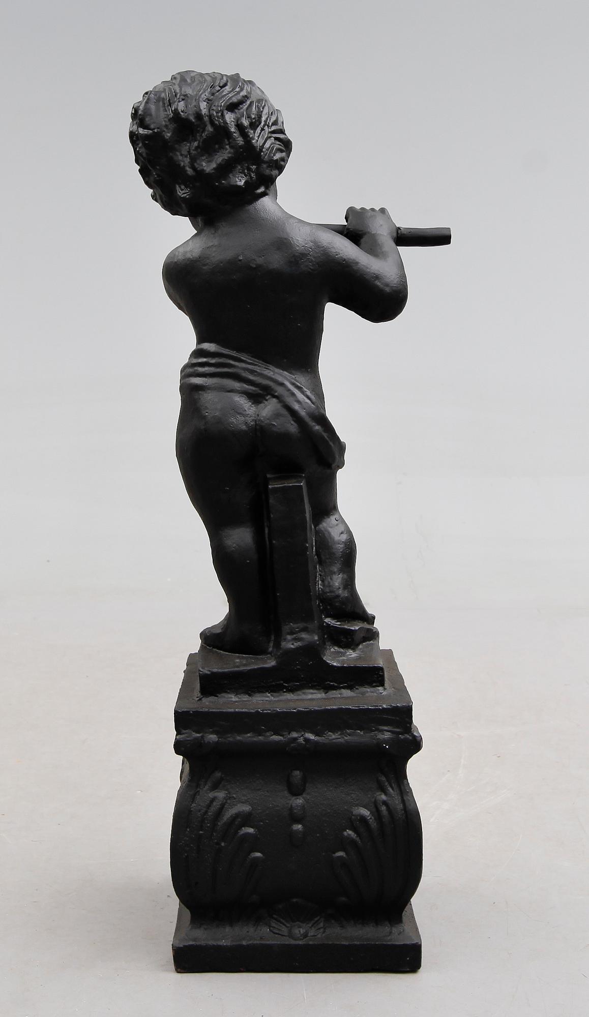 TRÄDGÅRDSSKULPTUR, gjutjärn, modern tillverkning.