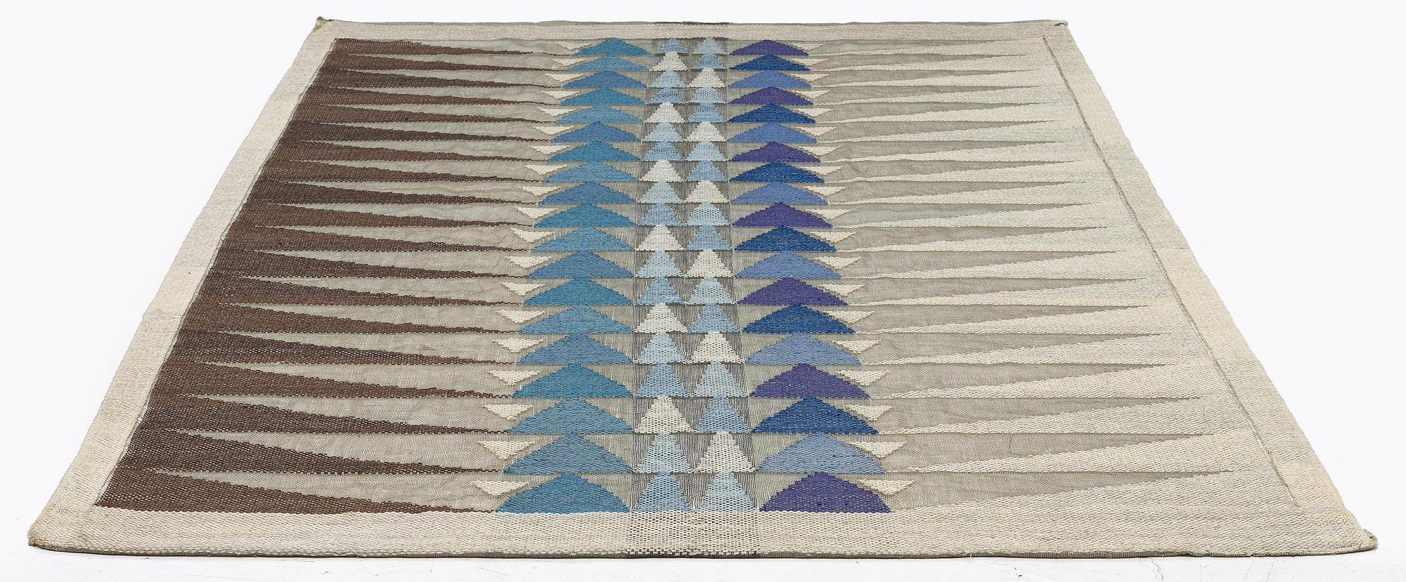 Kerstin Mauritzson, a drape, flat weave, c. 220 x 139 cm, unsigned.