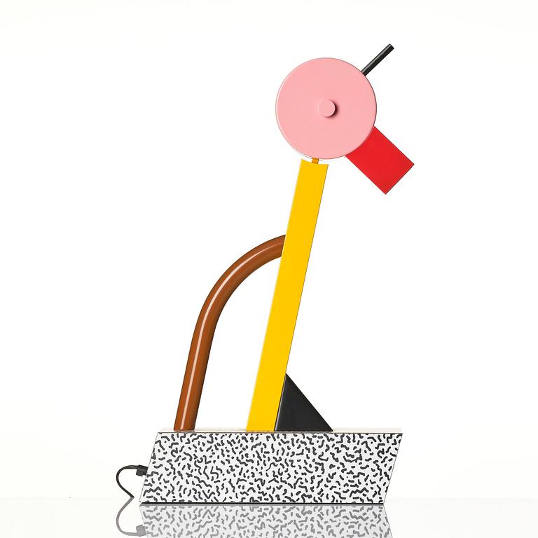Ettore Sottsass, bordslampa, "Tahiti", Memphis, Italien, efter 1981.