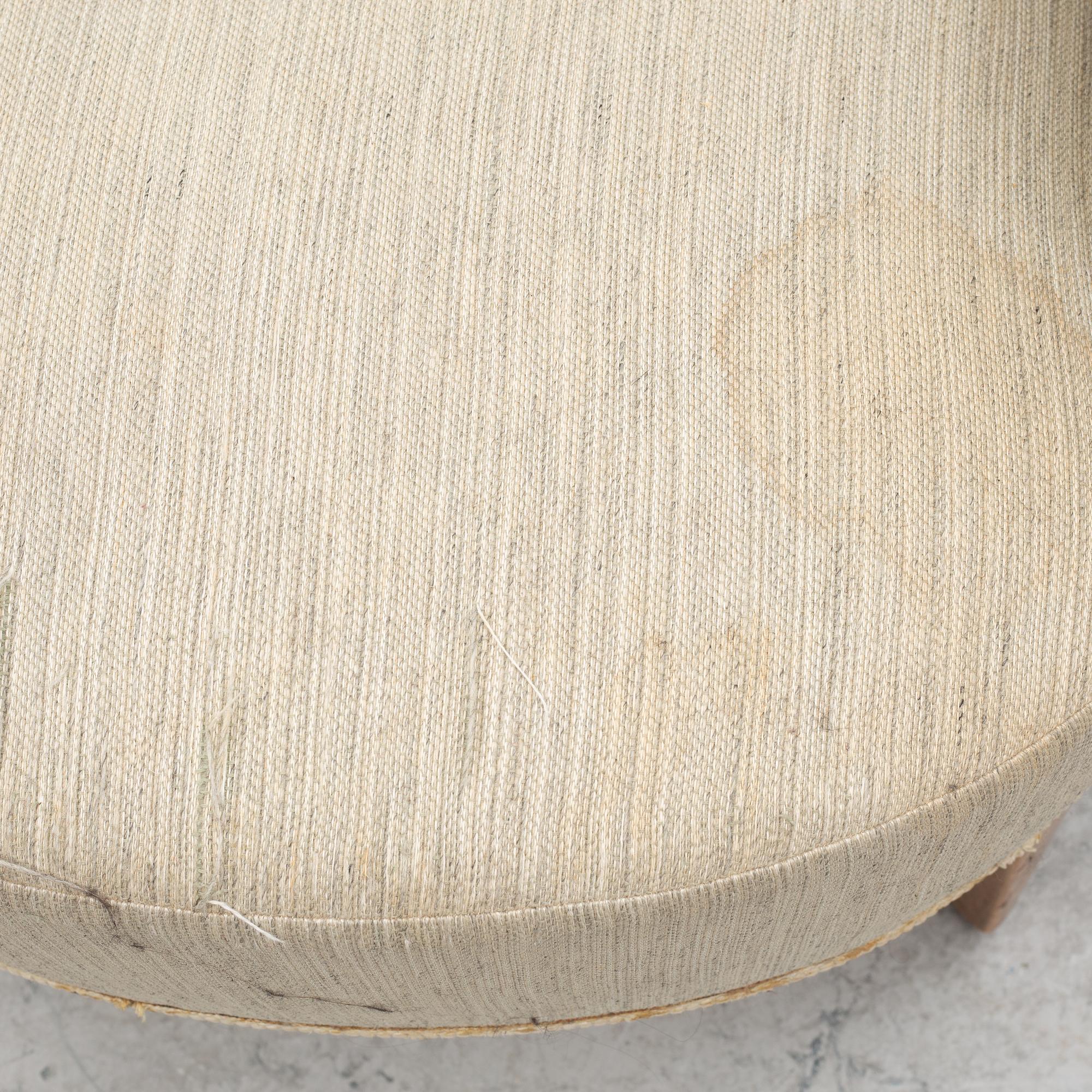 Carl Malmsten, a 'Marino' armchair, second half of the 20th Century.