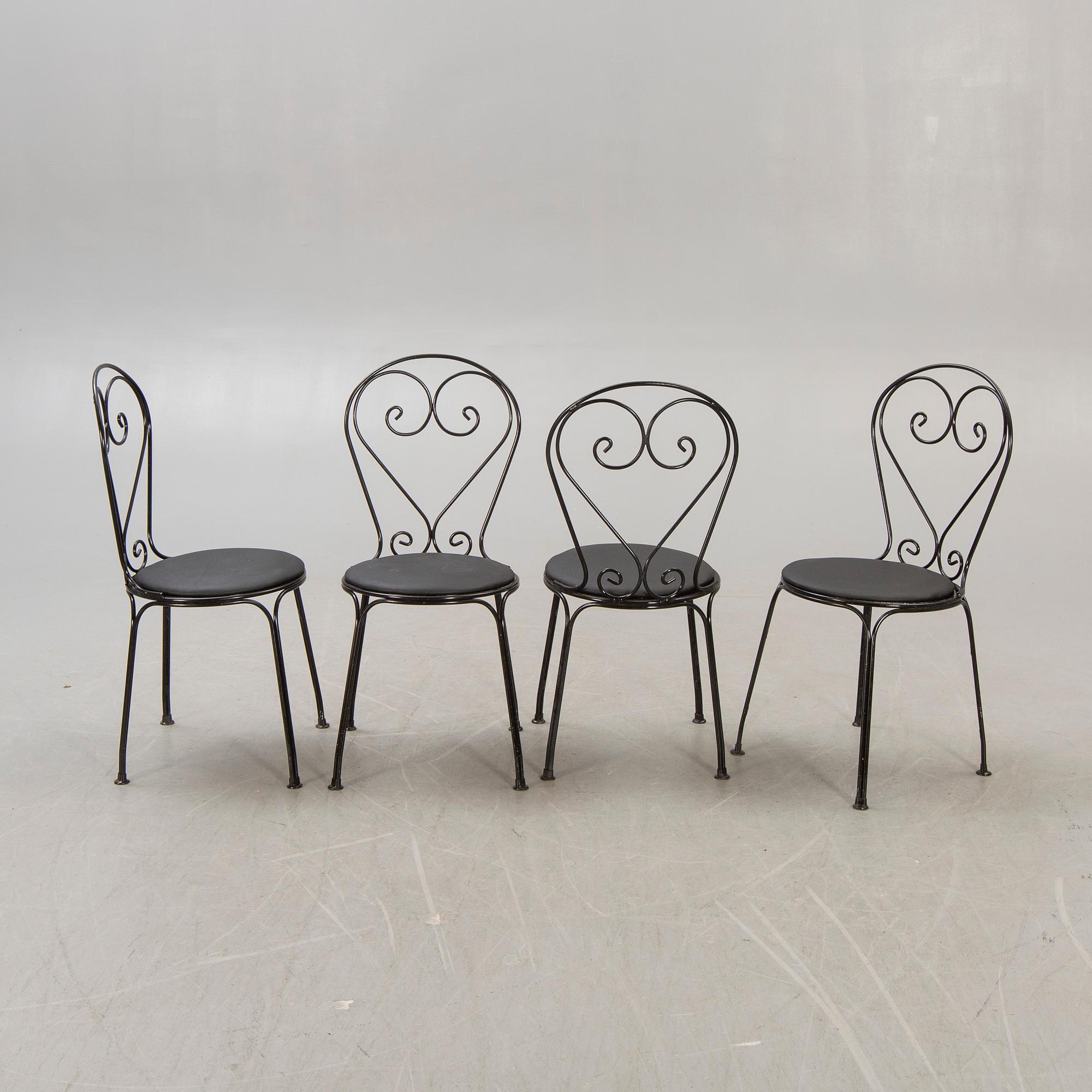 Garden chairs. 9 st. Classic No.1 Byarums Bruk.