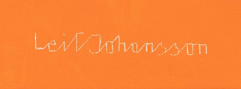 Leif Johansson, "Den blå rektangeln".