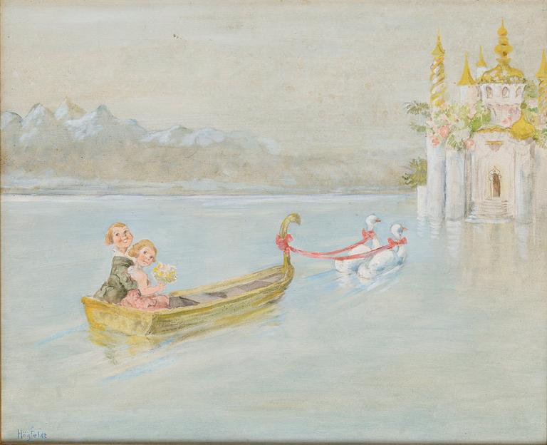 Robert Högfeldt, Bröllopsbåten.