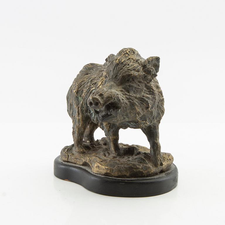 Decorative Sculpture Wild Boar.
