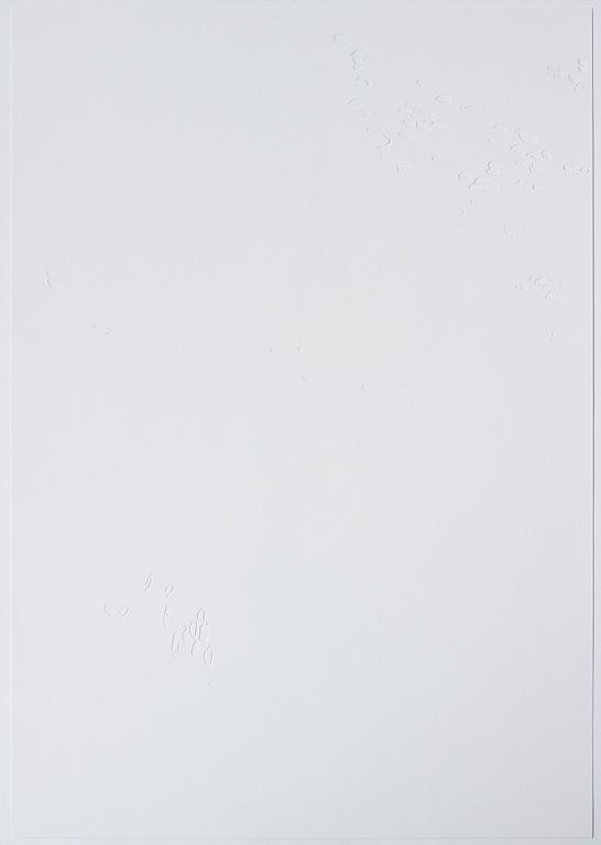 KATHARINA HINSBERG, Signed K. Hinsberg and dated 31.8.2000 RT 60 Quenado - Socorro. Perforated paper.