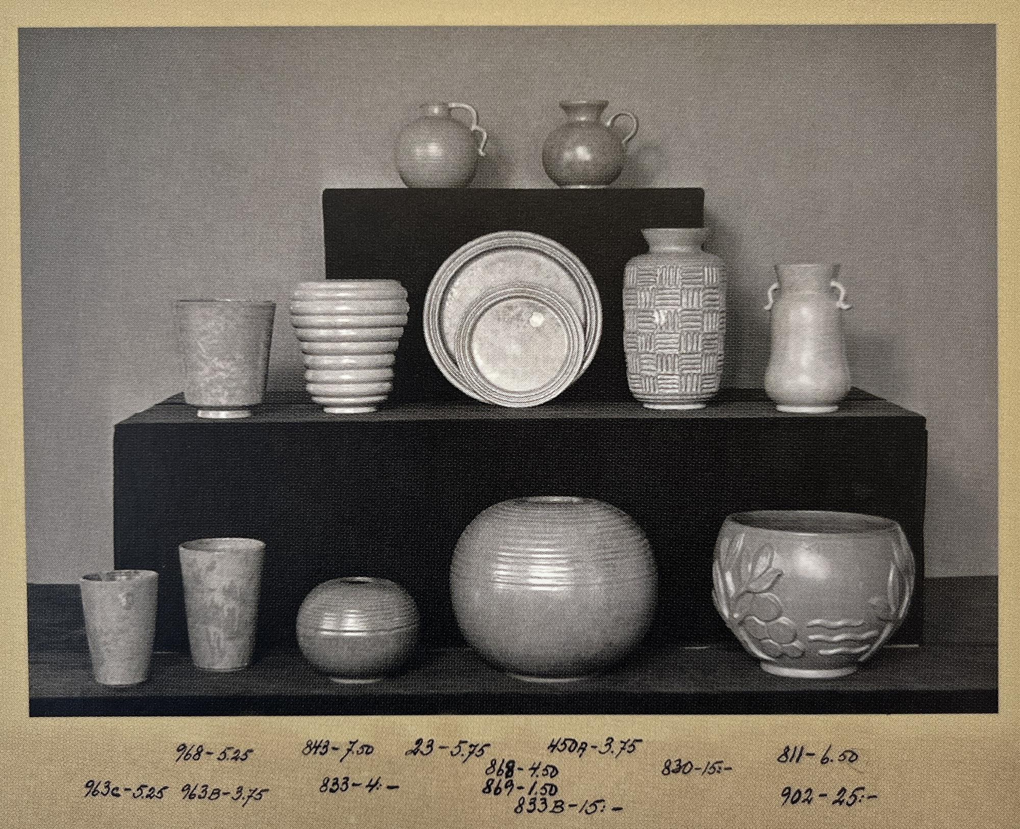 Steninge Keramik, a glazed ceramic vase, model 833 B, 1930s.
