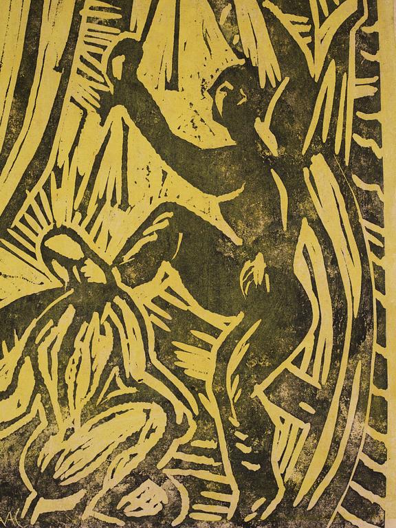 Isaac Grünewald, Two figures.