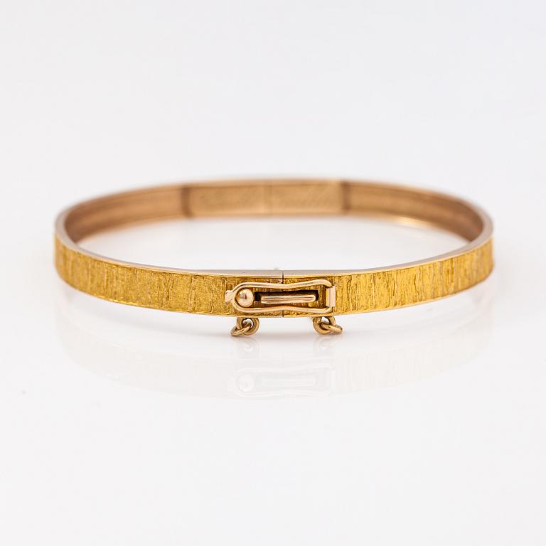 Björn Weckström, Armband "Lapinranne", 14k guld. Lapponia 1973.