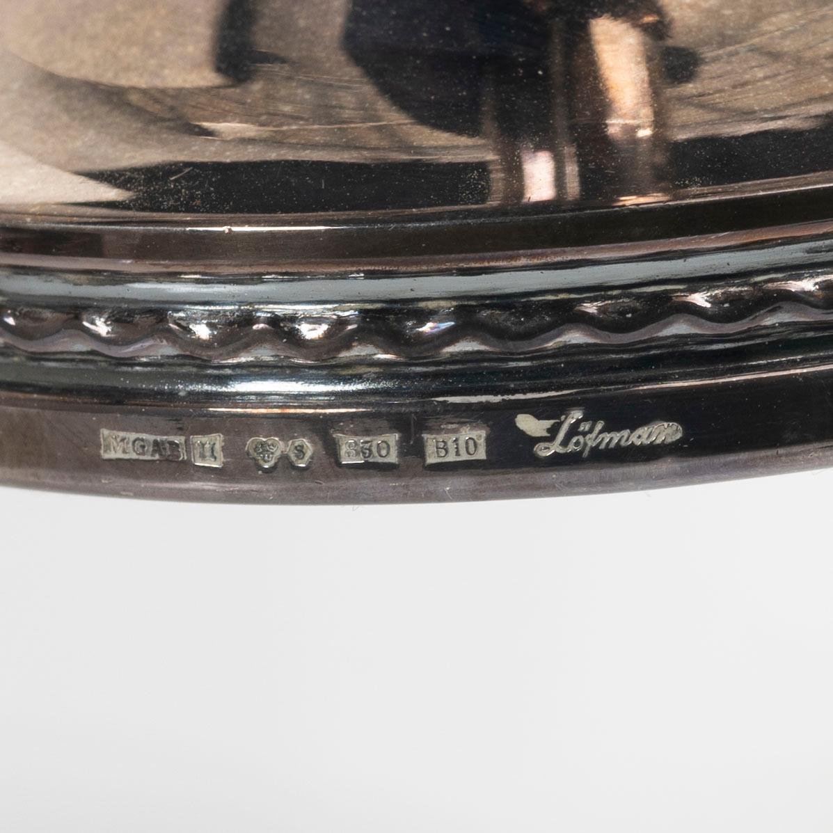 Candlesticks, 3 pcs, silver, Markströms Guldsmeds AB, 1961 and 1976.