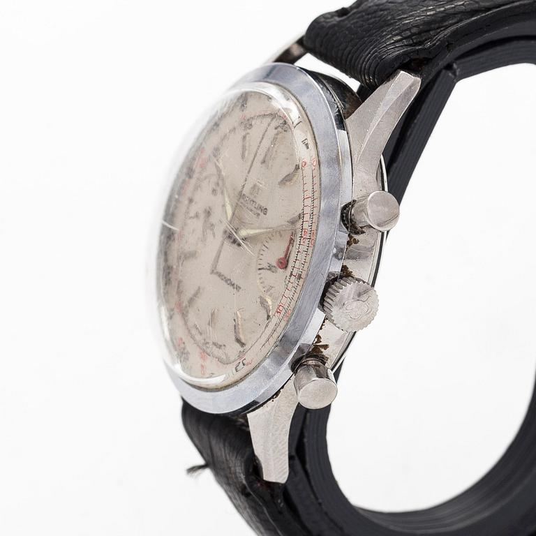 Breitling, Chronomat, chronograph, wristwatch, 36 mm.