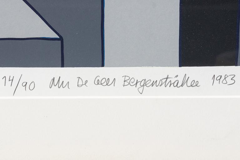 Marie-Louise Ekman, "En gatas melankoli - de Chirico och Baertling".