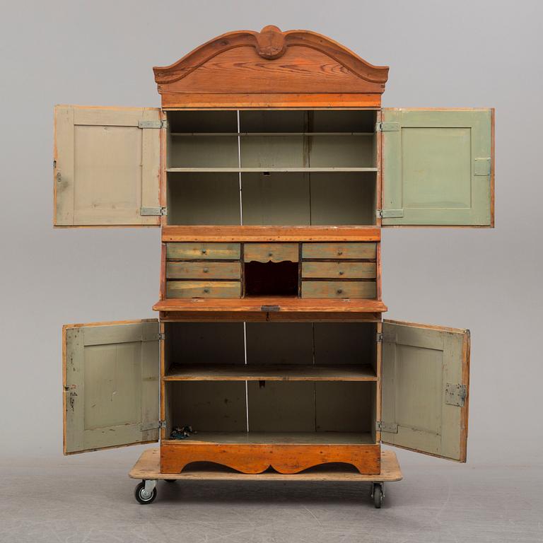 SKRIVSKÅP, allmoge, 1800-tal.