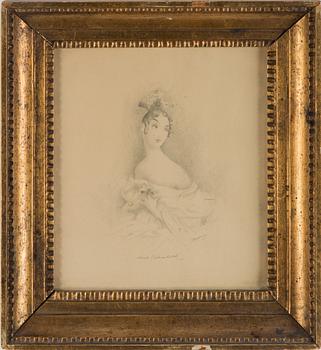 Two pencil drawings by EINAR NERMAN, mid 20th century.