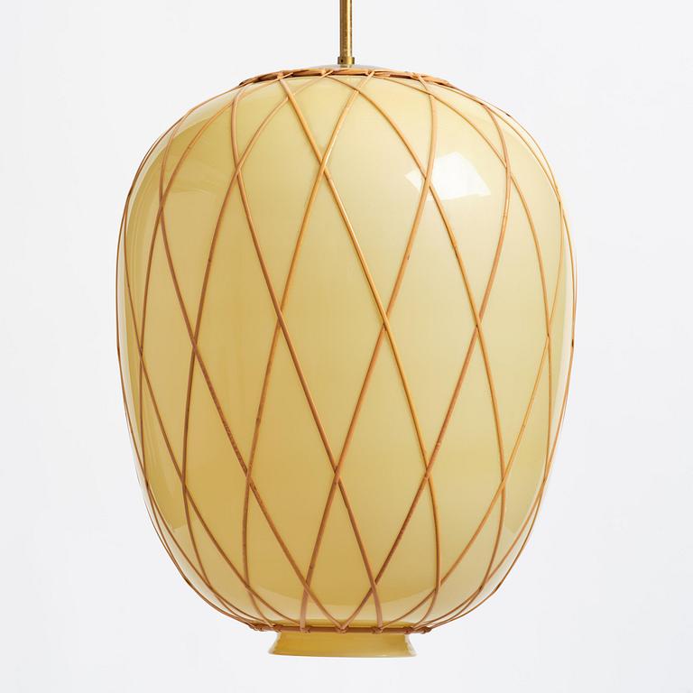 Harald Notini, a ceiling lamp model "11555", Arvid Böhlmarks Lampfabrik, Stockholm, 1940s.