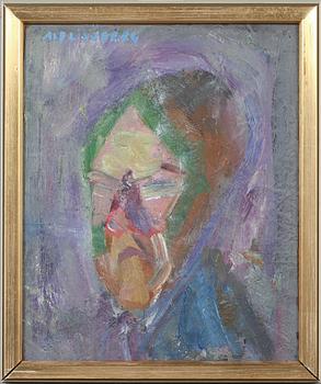 ALF LINDBERG, olja på duk, signerad.