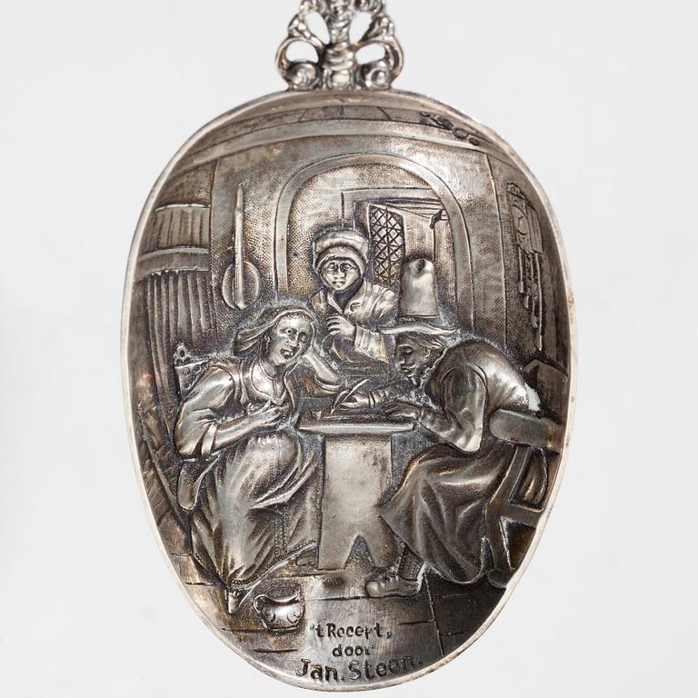 SKED, silver, Schoonhoven, Holland. Svenska kontrollstämplar, 1900-talets första hälft. Vikt 76,5 g.