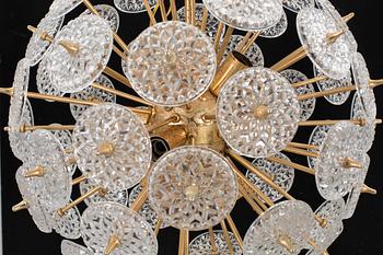 TAKLAMPA VAL SAINT LAMBERT CRYSTAL 1950-tal.