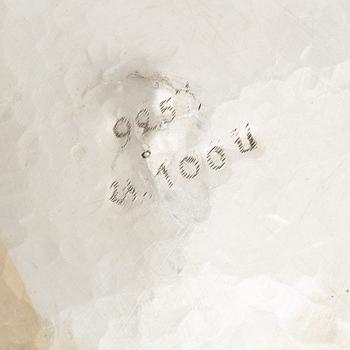 Bowl, low-grade silver, Southeast Asia.