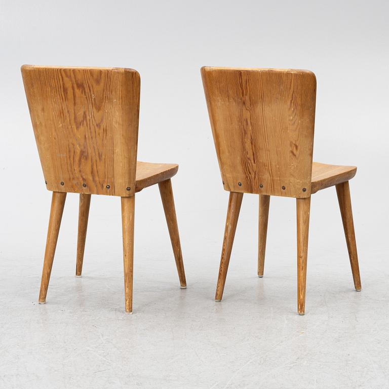 Göran Malmvall, stolar, 4 st, modell 510, Karl Andersson & Söner.