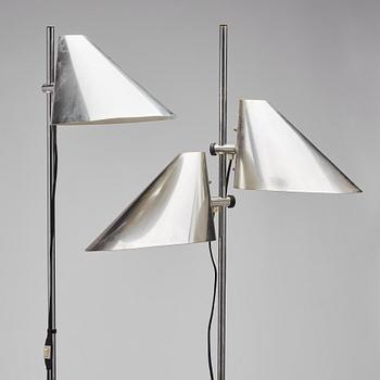 Hans-Agne Jakobsson, golvlampor, 2 st, "G-185", Hans-Agne Jakobsson AB, Markaryd, 1960-70-tal.