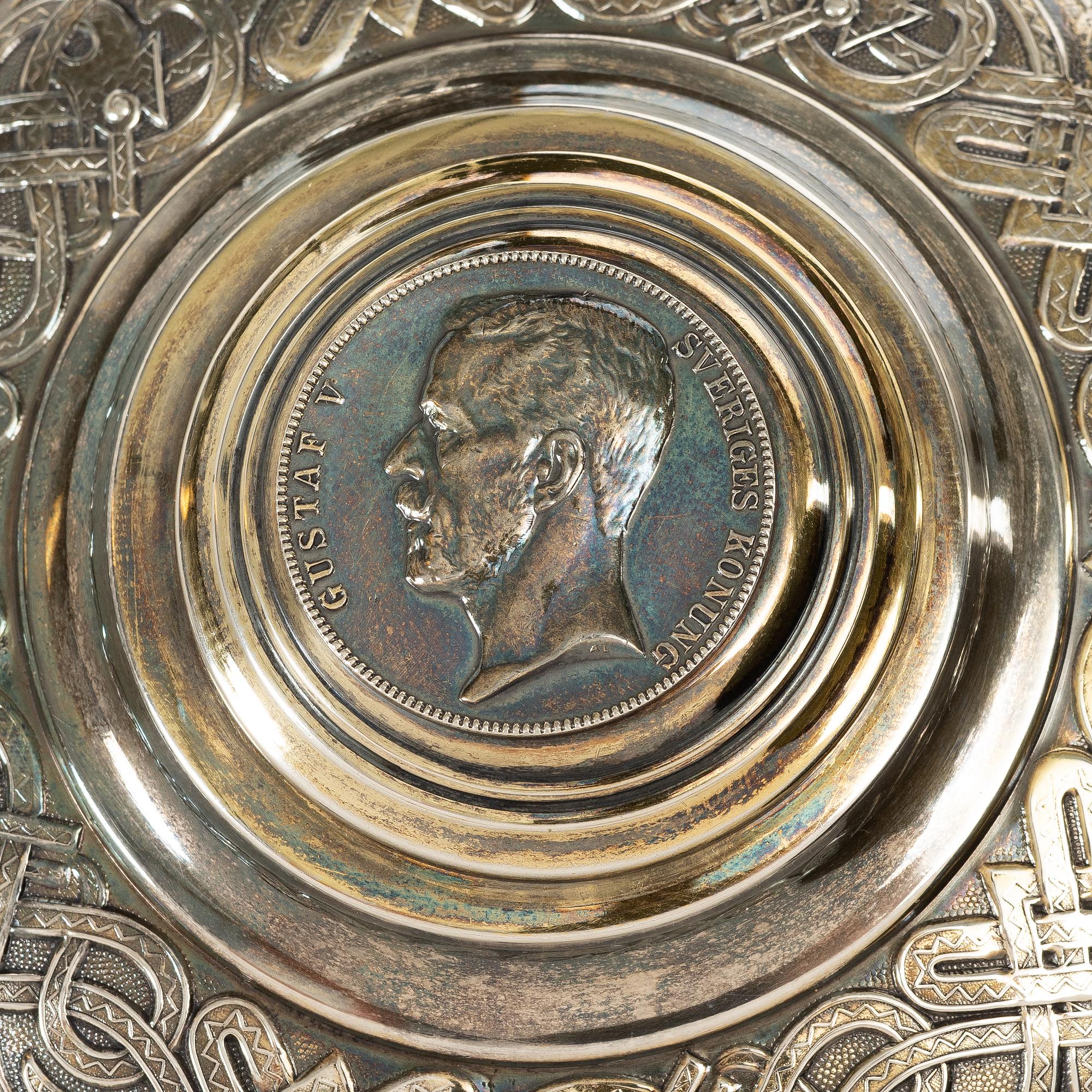 C.G. Hallberg, A silver tankard, Stockholm 1952.