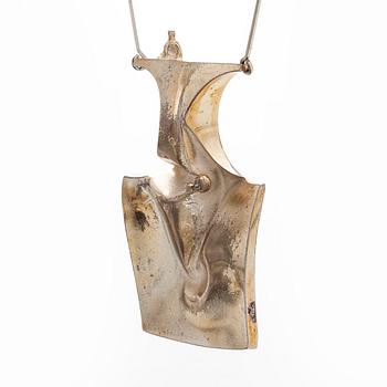Björn Weckström, halsband "Barbarella", sterling silver, Lapponia 1972.