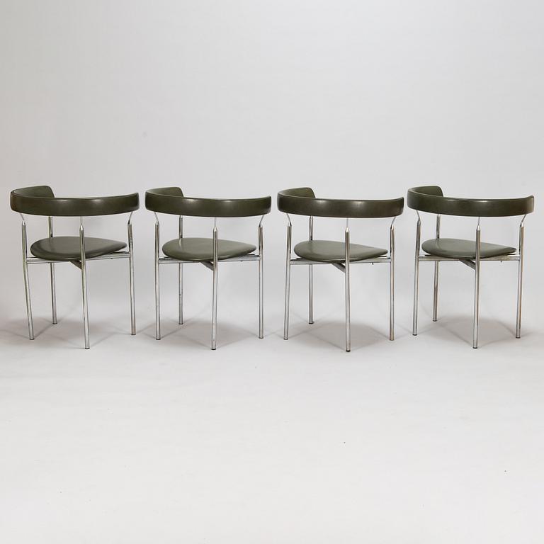 Jan Lunde Knudsen, Four 1960's armchairs for Karl Sørlie & sønner.