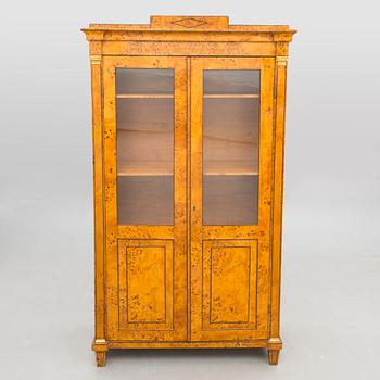 A RUSSIAN BOOK CABINET, late 19th century.