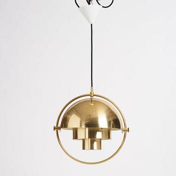 Louis Weisdorf, a "Multi-Lite", ceiling lamp, Lyfa, Denmark 1960-70s.