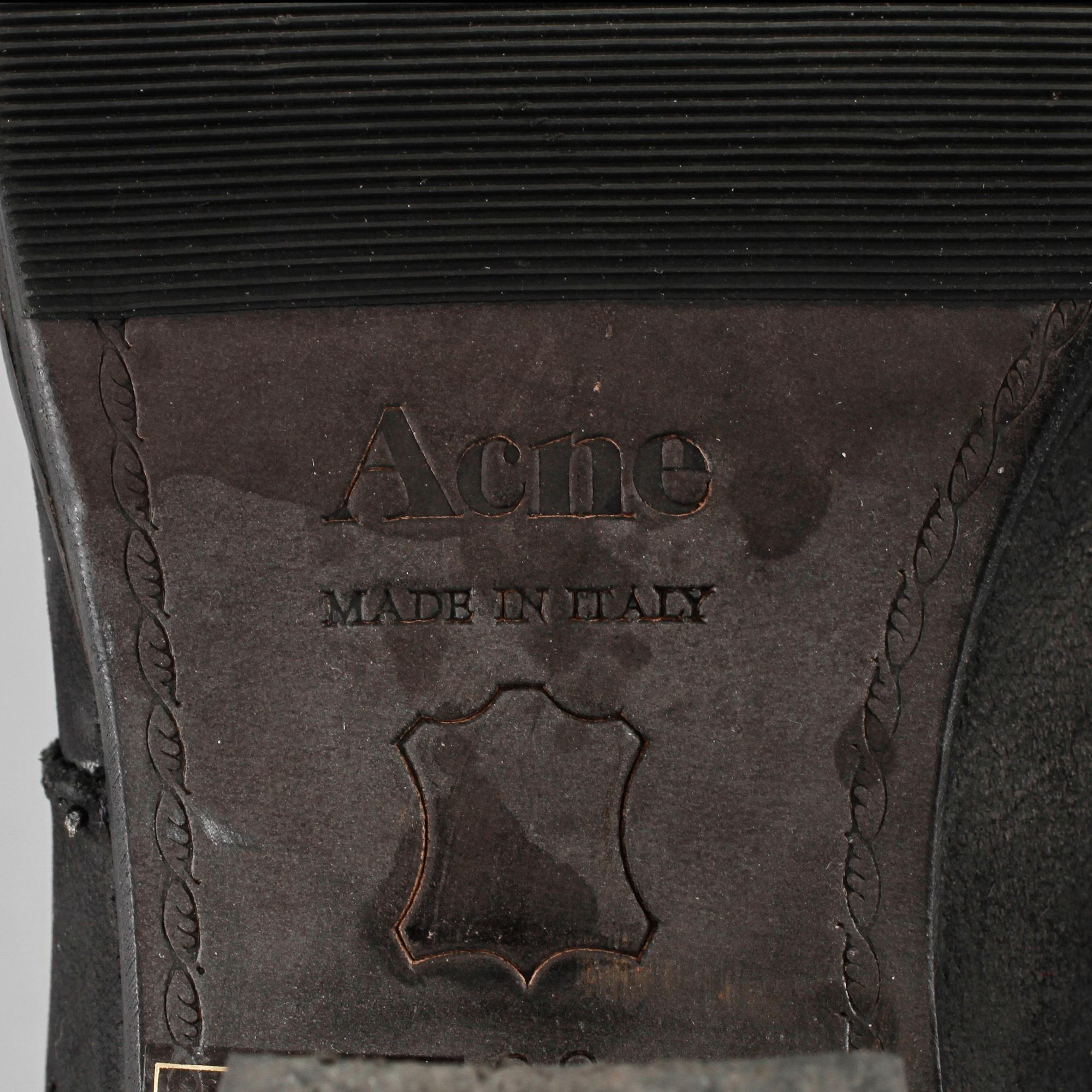 STÖVLETTER, "Pistols", Acne, 2000-tal.