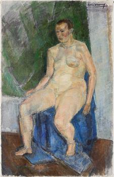 BERTIL ÖHLUND, olja på duk, signerad.