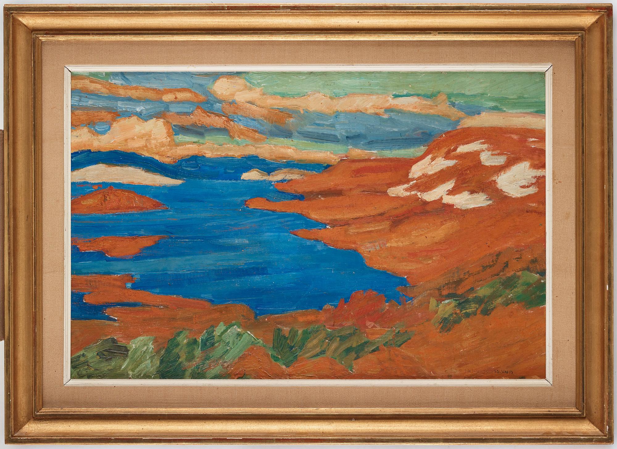 Helmer Osslund, "Vårafton Torne Träsk".