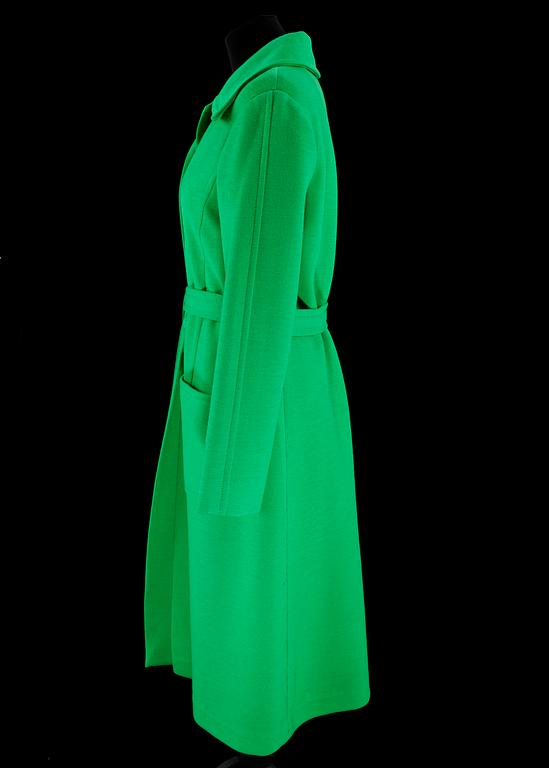 A 1970s coat and skirt by Hermès.