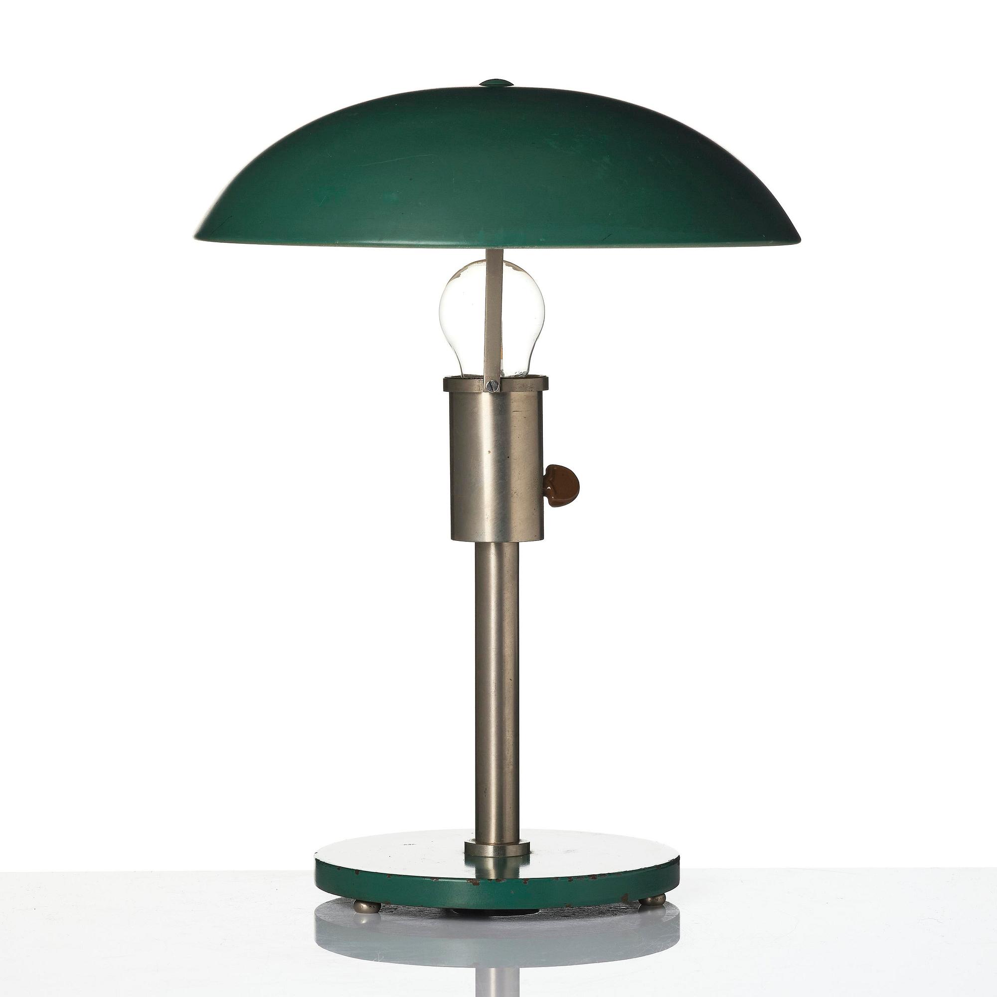Harald Notini, a table lamp, Arvid Böhlmarks Lampfabrik, Stockholm, 1930s.