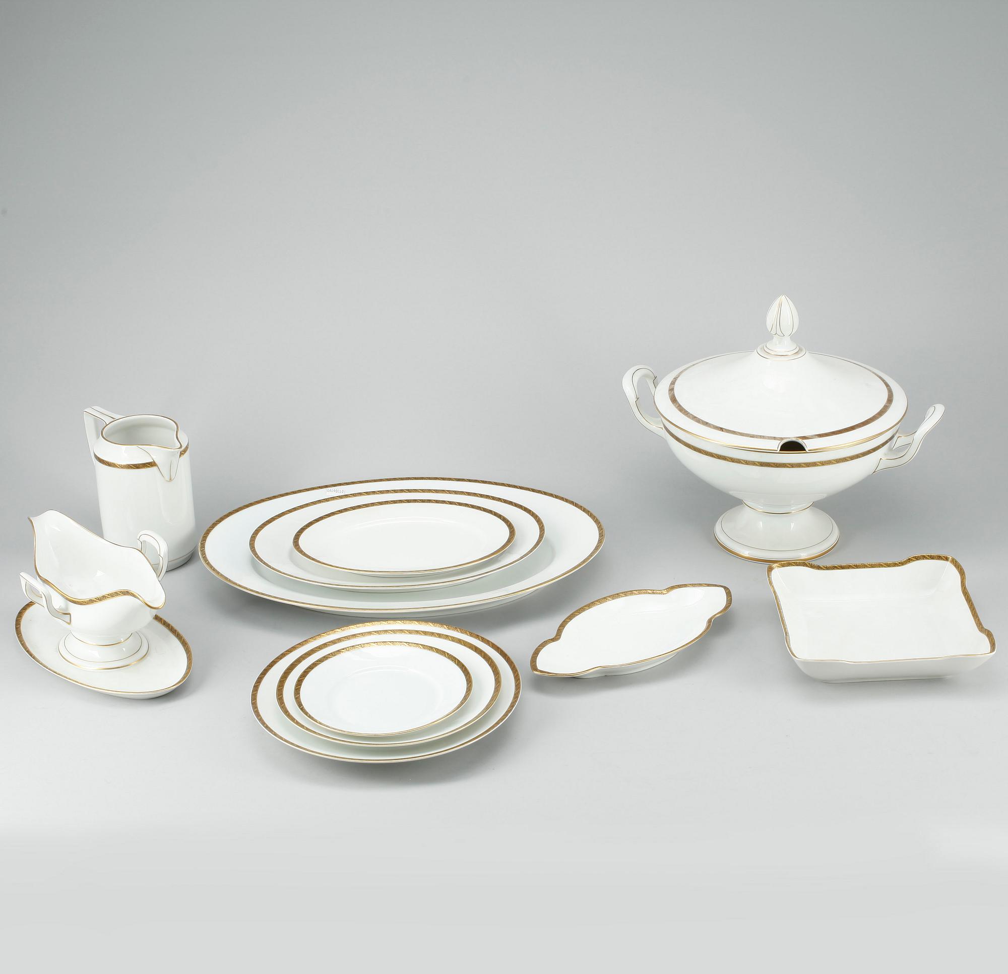 MATSERVISDELAR, 74 delar, porslin, Rosenthal, 1900-tal.