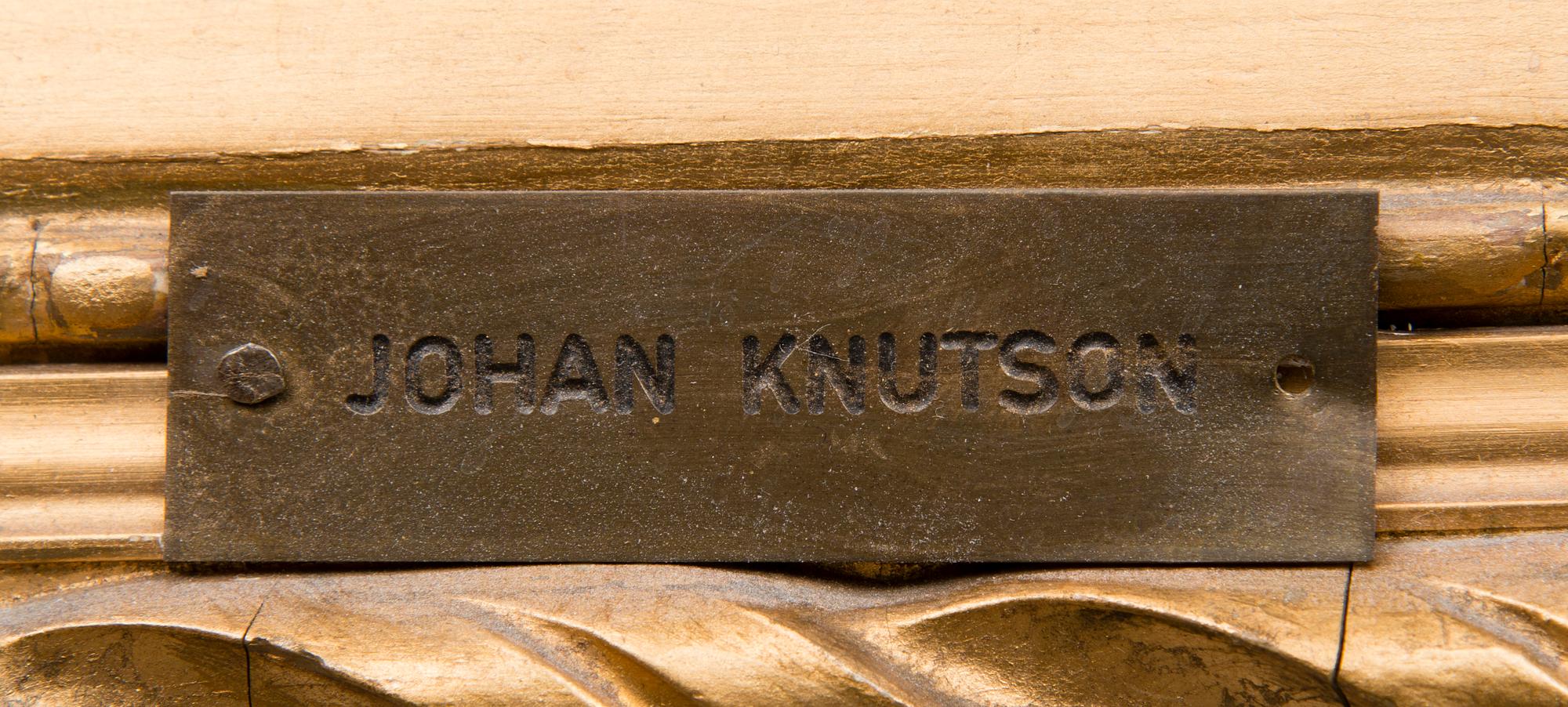 OKÄND KONSTNÄR, olja på kartongskiva, 1800-talets andra hälft.