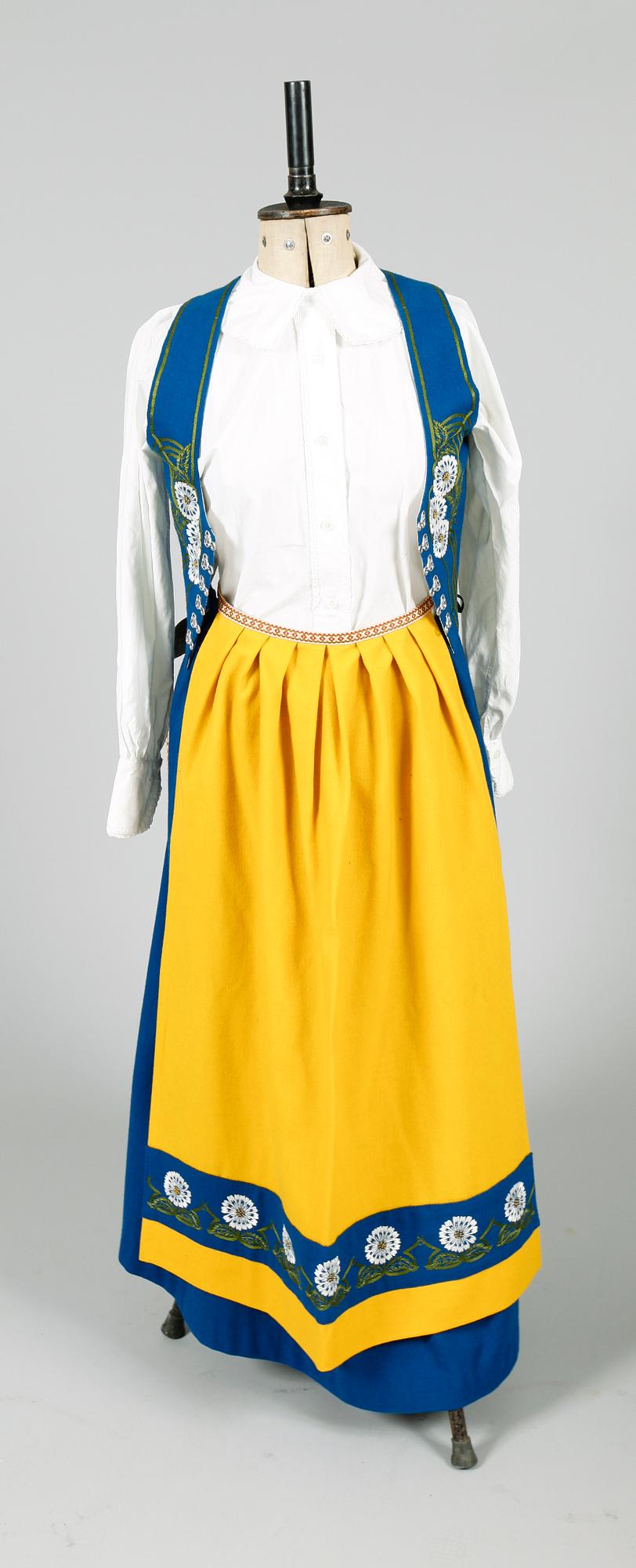 FOLKDRÄKT, Sverigedräkten, Bo Skräddare, Stockholm.